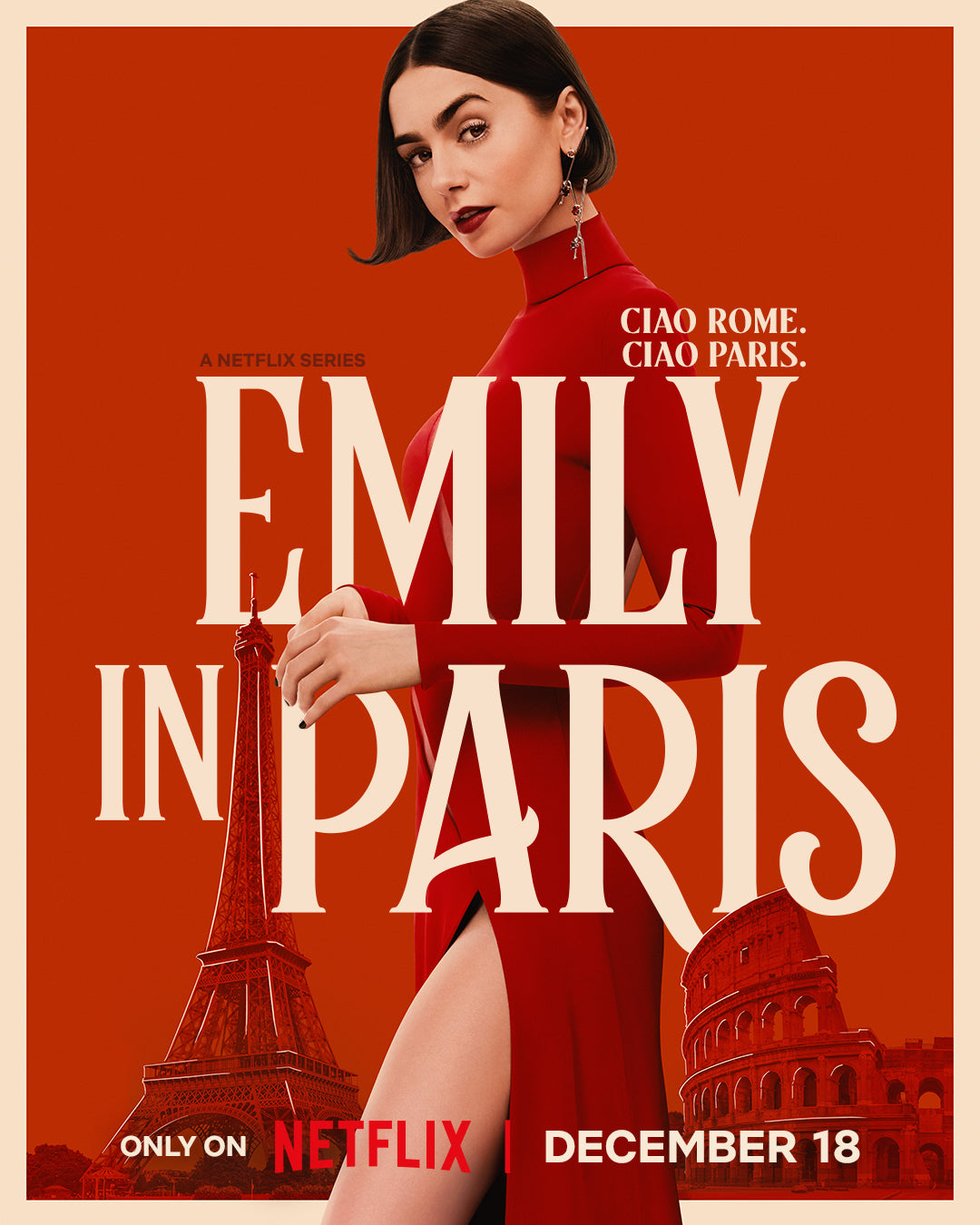 EMILY IN PARIS S5, POSTER SHOOT
Photographer: Carin Backoff
Executive Producer: Rosco Production